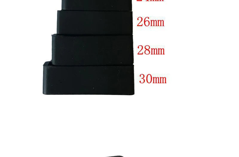 FEIXE BORRACHA NOVO 16mm 18mm 20mm 22mm 24mm 26mm