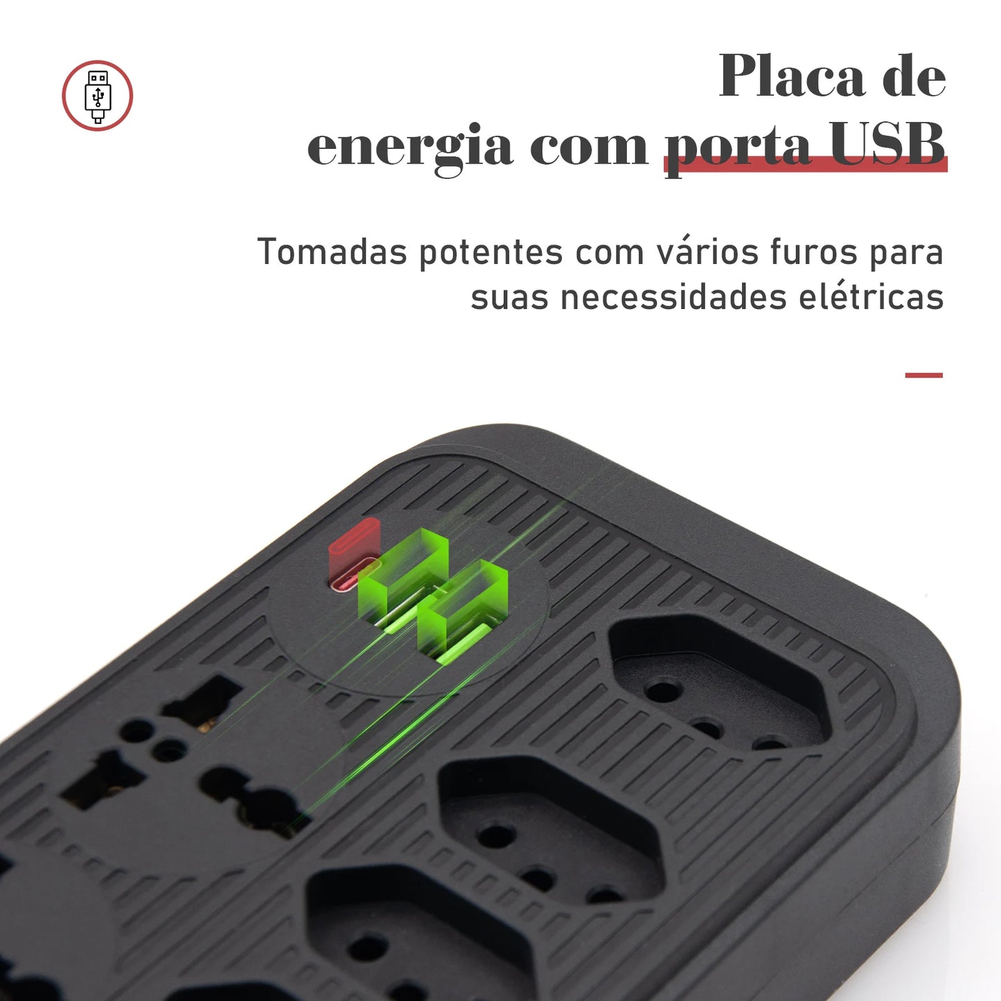 Extensão de Tomada