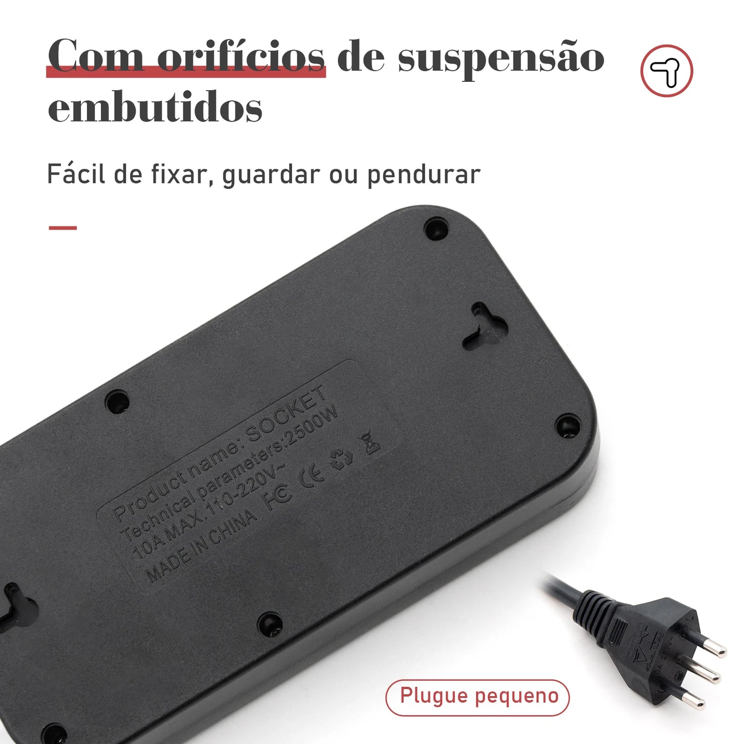Extensão de Tomada