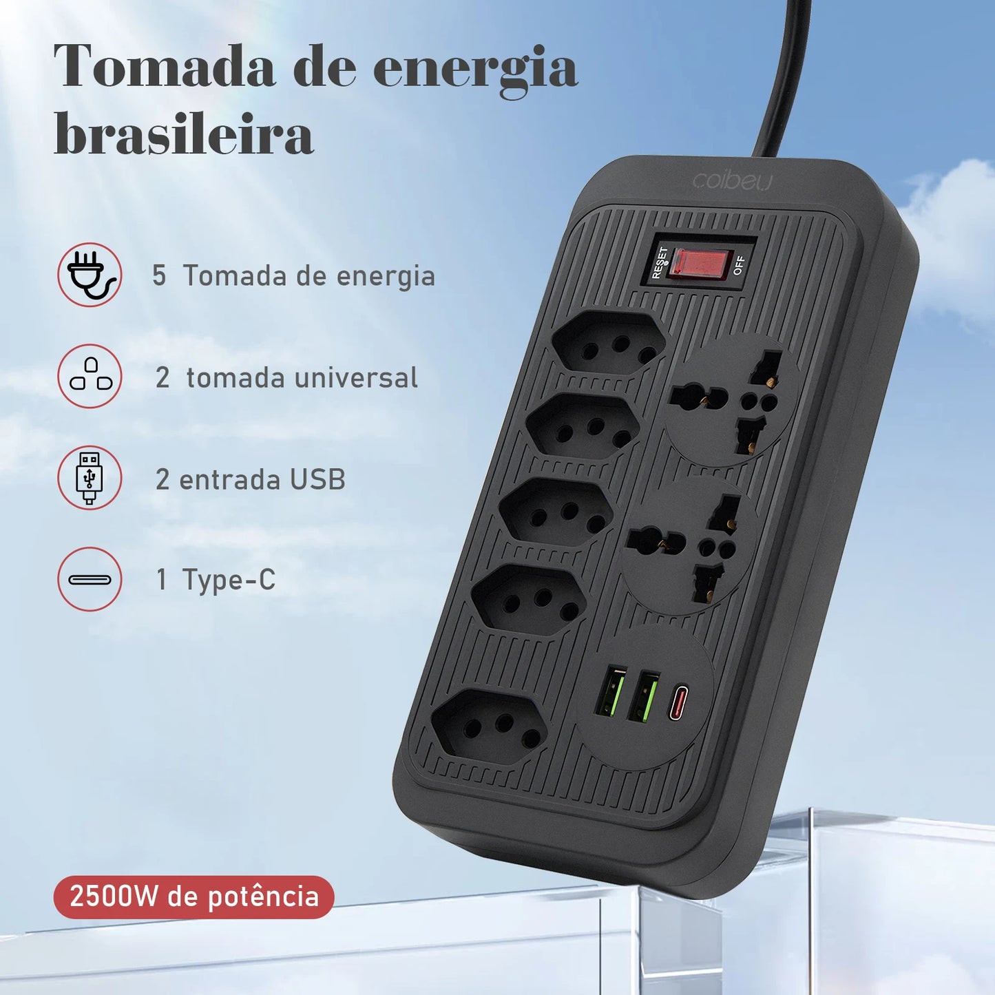 Extensão de Tomada