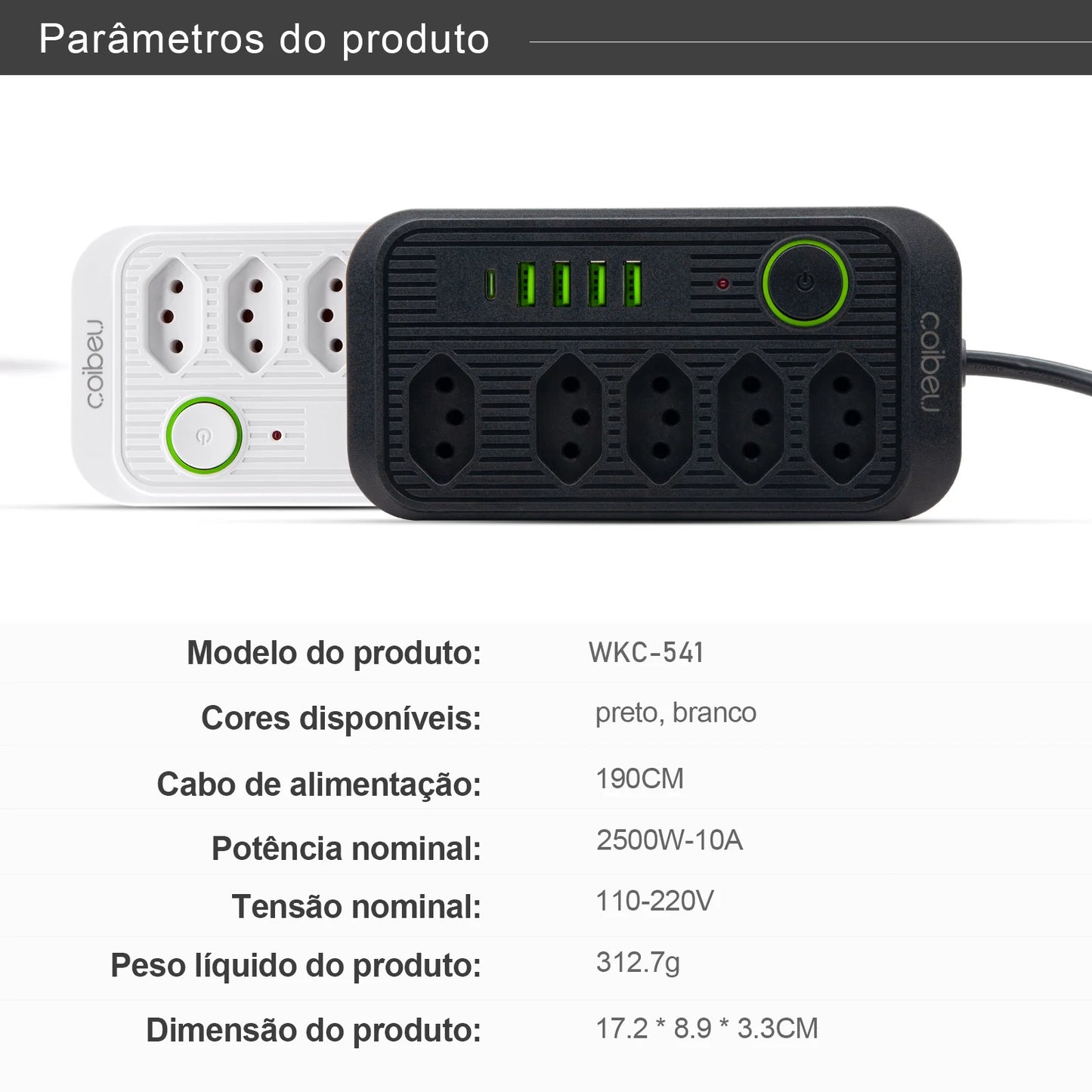 Extensão de Tomada