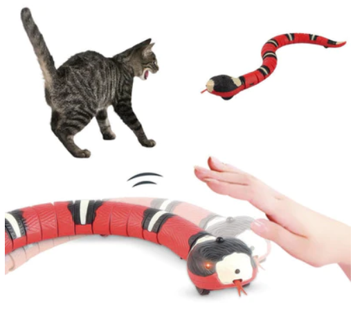Cobra Interativa - Brinquedo para Gatos