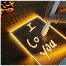 Quadro Luminária Criativa Para Escrita